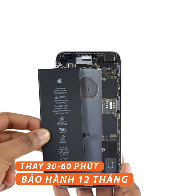 Thay pin iPhone 6 Plus Chính Hãng, Uy Tín Giá Rẻ